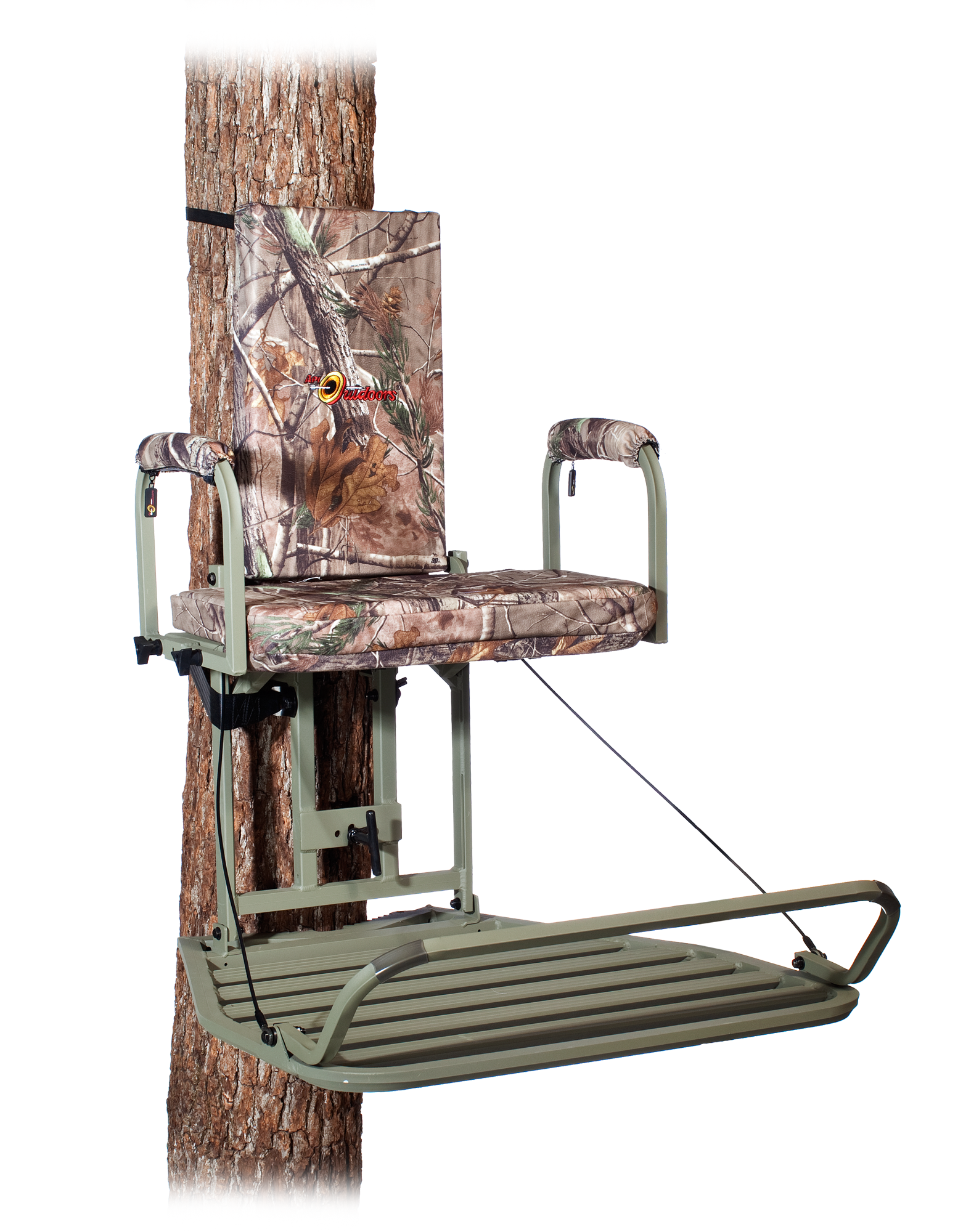 API Outdoors AlumiTech Magnum Baby Grand FixedPosition Treestand